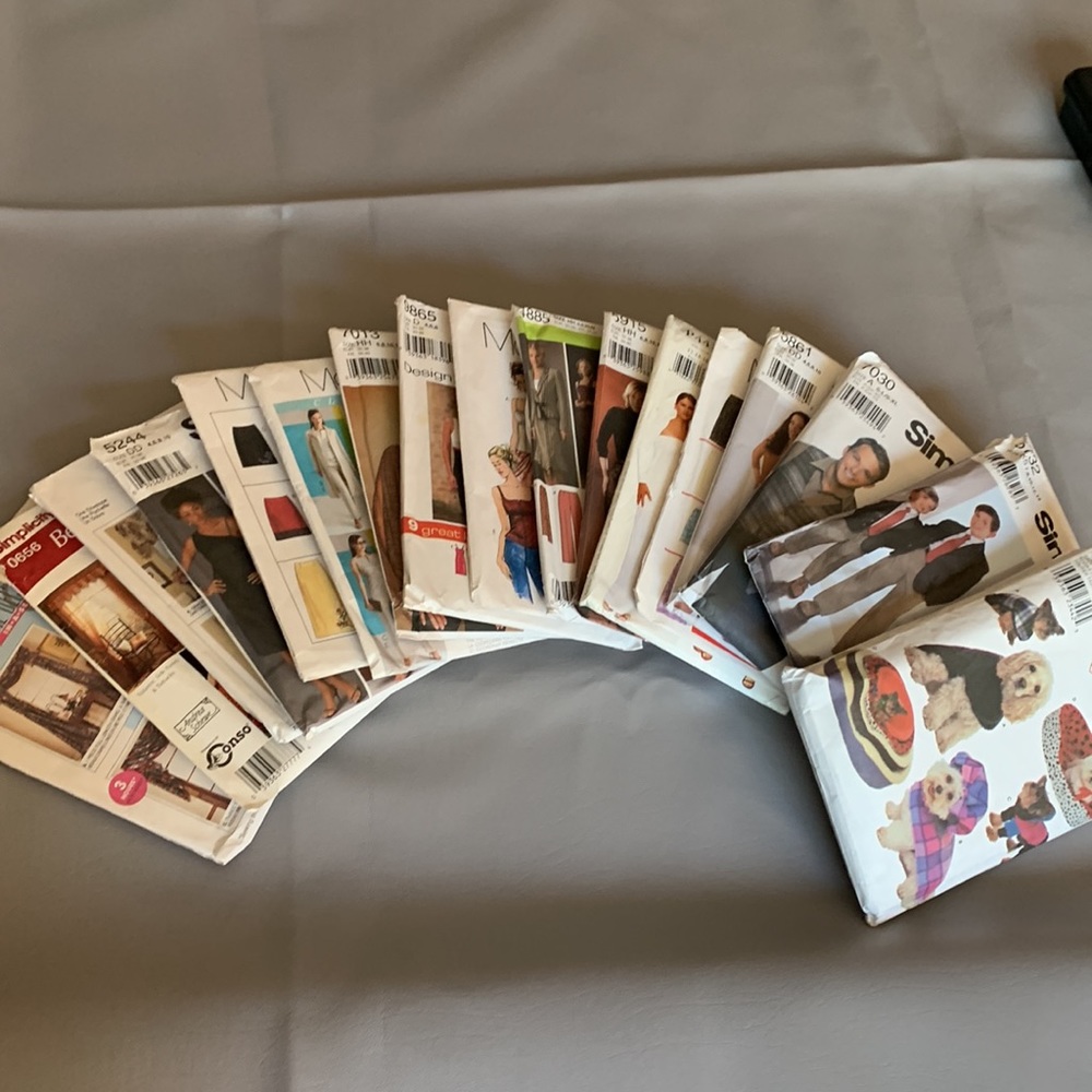 Sewing patterns for women, men/ kids and pets